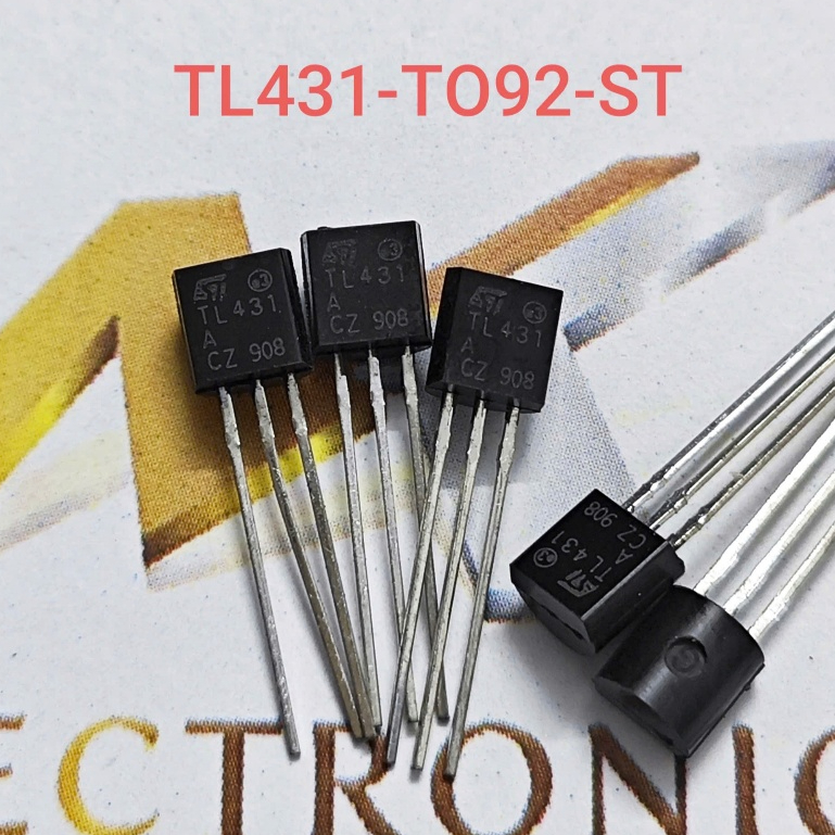 (Combo 3 con) TL431ACZT TL431AC TL431 TO92 Chính hãng STMicroelectronics (Combo)