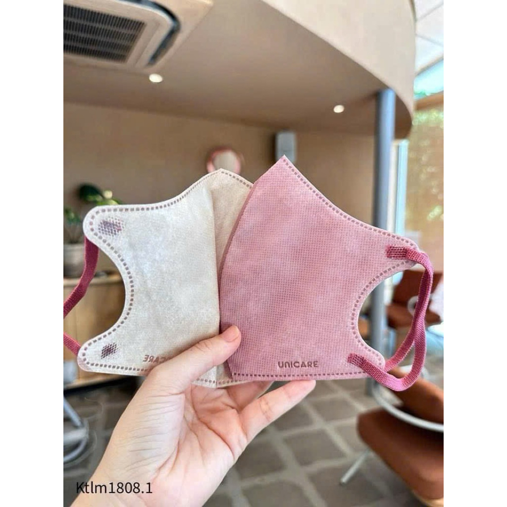 [Thùng 50 Cái] Khẩu trang 6D PRO MASK, khẩu trang 5D UNICARE phiên bản cao cấp UNI MASK