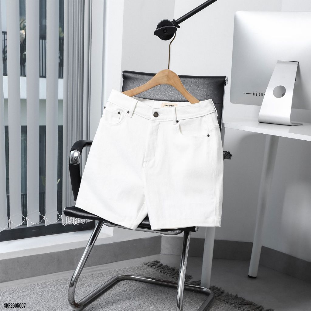 JANSHOP Quần Shorts Kaki Relaxed Maya SS2, Chất Vải Cotton Thoải Mái Thoáng Mát, Nam Tính Lịch Lãm