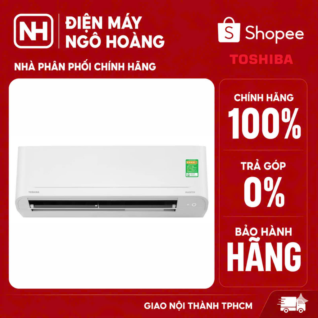Máy lạnh Toshiba Inverter 1 HP RAS-H10S4KCV2G-V /RAS-H13S4KCV2G-V