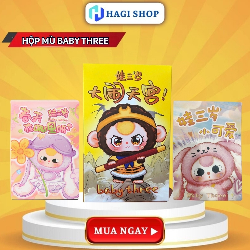 Xả Gấu Bông Animal Party Full, Where Is Spring, Tây Du Ký, V3 Mini | Blindbox | Hộp Mù BB3