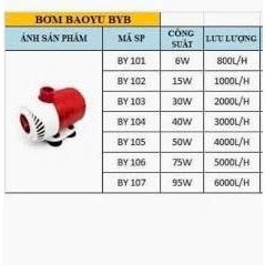 Máy Bơm Bể Cá Baoyu BY-104