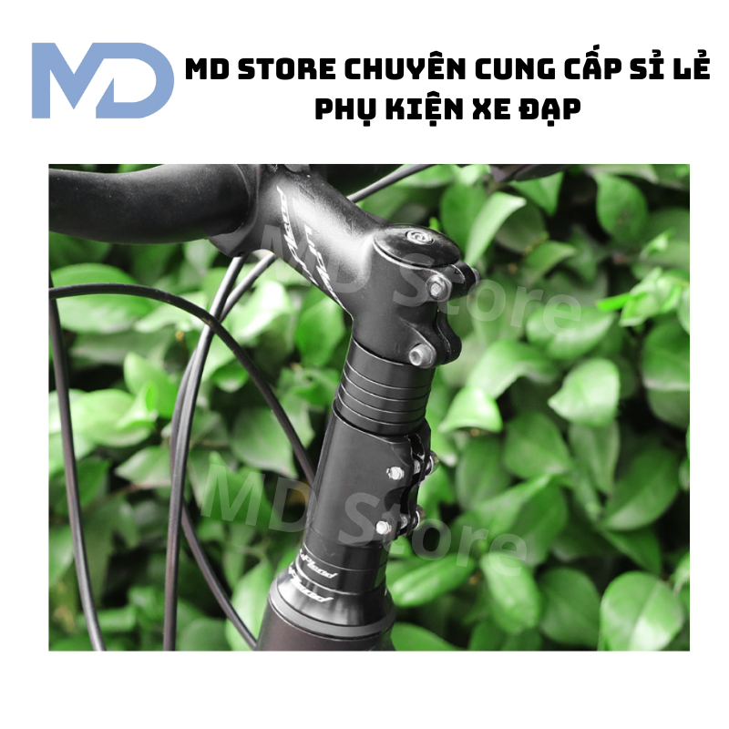 PK nâng tay lái cao cấp hợp kim nhôm,  tăng chiều cao ghi đông có thể điều chỉnh cao thấp, lắp đặt d