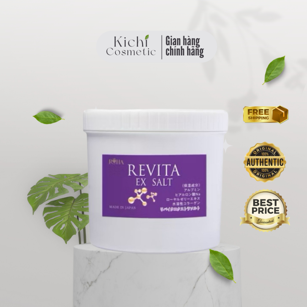 (hàng cty) Tẩy da chết body Revita Ex Salt 200g