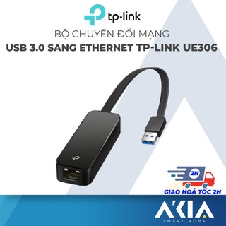 Bộ chuyển đổi mạng USB 3.0 sang Ethernet TP-Link UE306 tốc độ Gigabit 1000Mbps, chính hãng BH 2 năm