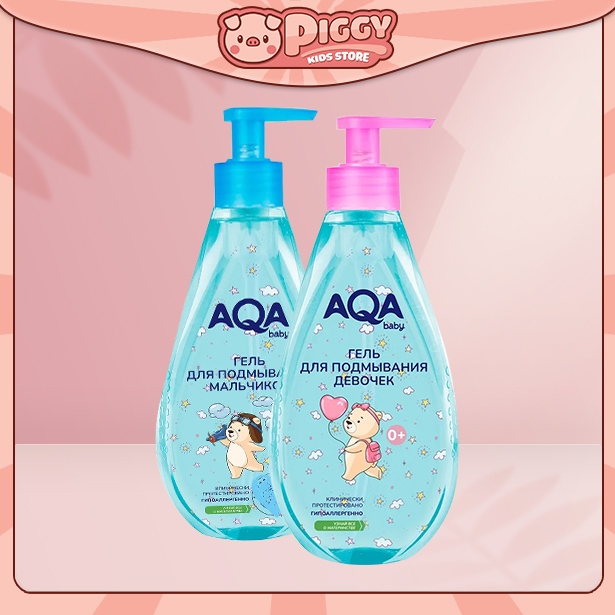 Dung dịch vệ sinh AQA baby cho bé từ 0-8 tuổi Nga