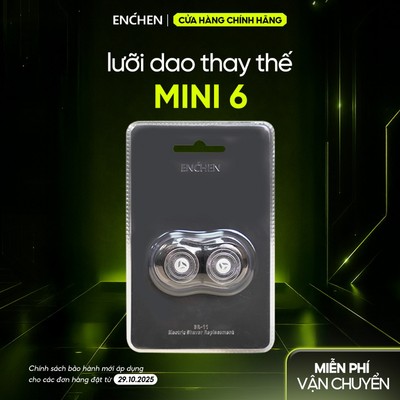 Đầu dao thay thế máy cạo râu Enchen Mini 6 (chỉ có đầu cạo, không bao gồm máy cạo râu)