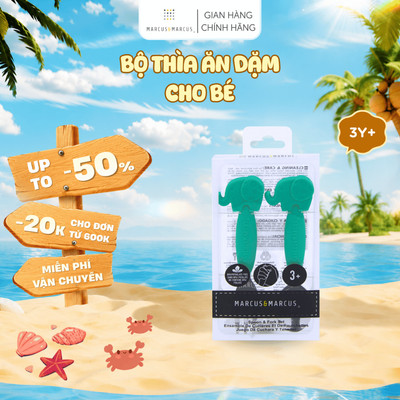 Bộ Thìa Nĩa Ăn Dặm Cho Bé Marcus & Marcus, Từ 3 Tuổi - Ollie