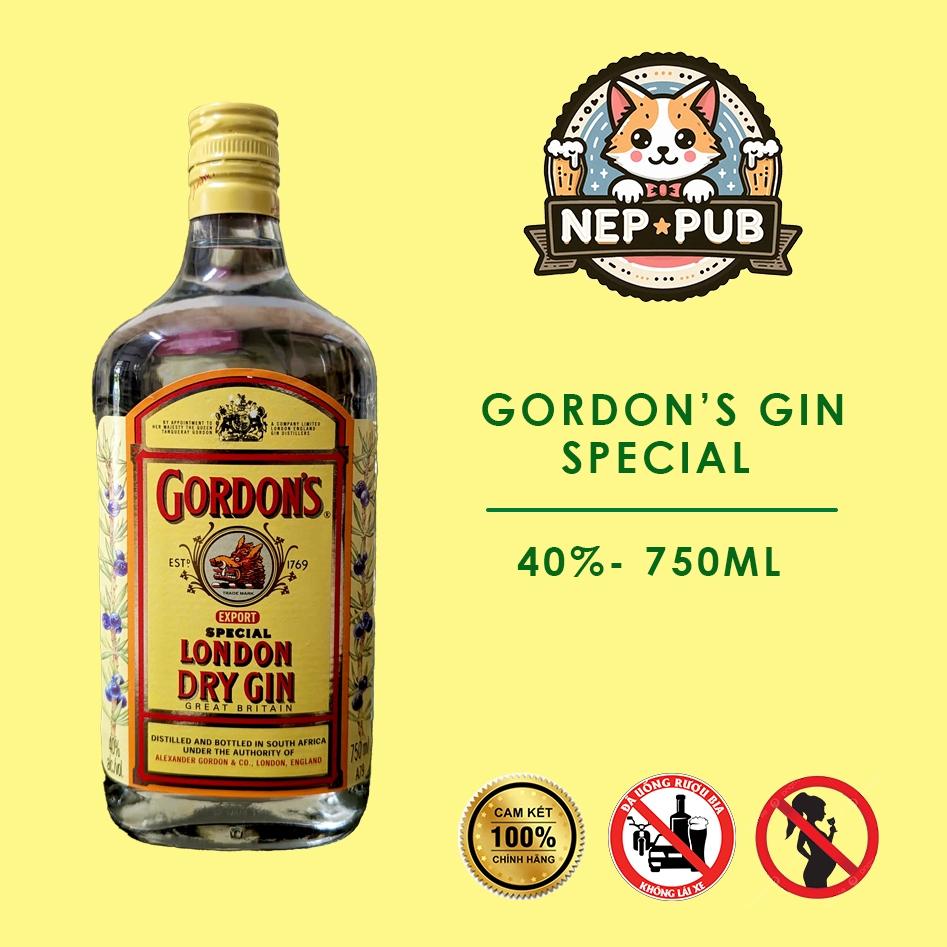 GORDON'S GIN gin lùn