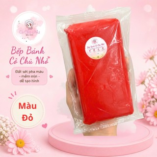 Đất sét pha màu (siêu nhẹ tự khô), Mịn, dẻo dễ nặn, làm hoa/mô hình