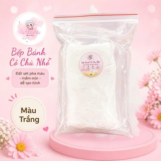Đất sét pha màu (siêu nhẹ tự khô), Mịn, dẻo dễ nặn, làm hoa/mô hình