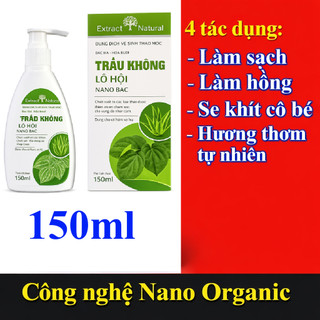 combo Dạ hương & tía tô trà xanh nano - dung dịch vệ sinh phụ nữ