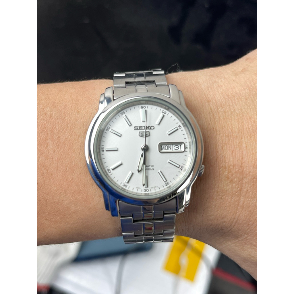 đồng hồ seiko 5 cơ tự động automatic lộ máy