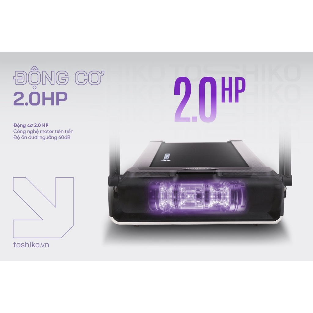 Máy chạy bộ thể dục thể thao tại nhà Toshiko Gen Z, giúp tăng cơ giảm mỡ, rèn luyện sức khỏe, bảo hành 24 tháng | BigBuy360 - bigbuy360.vn