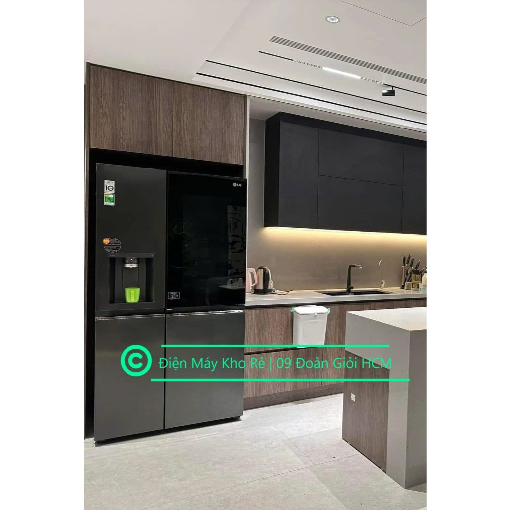 Tủ lạnh LG Inverter 635 Lít Side By Side InstaView Door-in-Door GR-X257BL