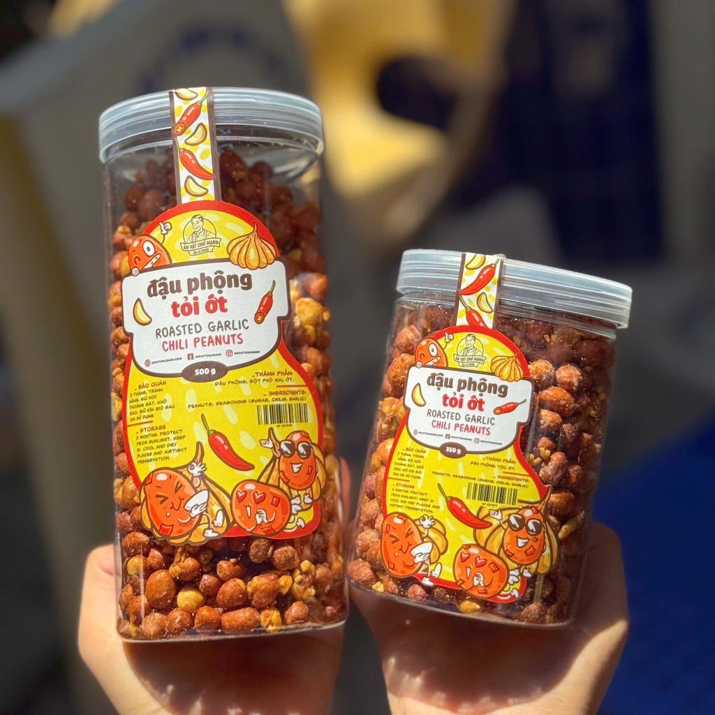 Đậu Phông Cháy Tỏi - Ăn Vặt Chú Mạnh