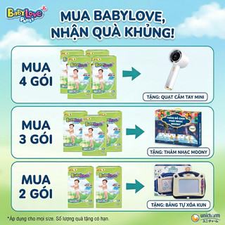 Bộ quà tặng khi mua tả Babylove / Capy - Gửi theo cơ cấu đặt hàng