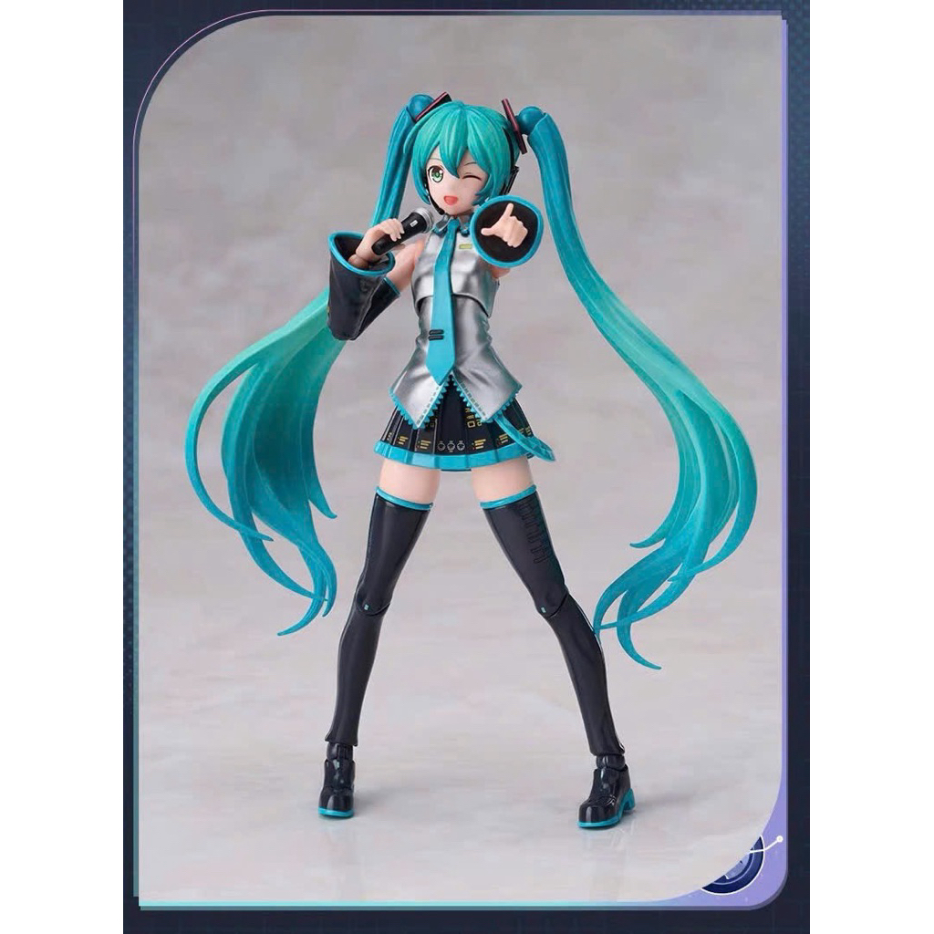 Mô Hình Hatsune Miku Blokees Miracle Edition Model Kit Chính Hãng Blokees