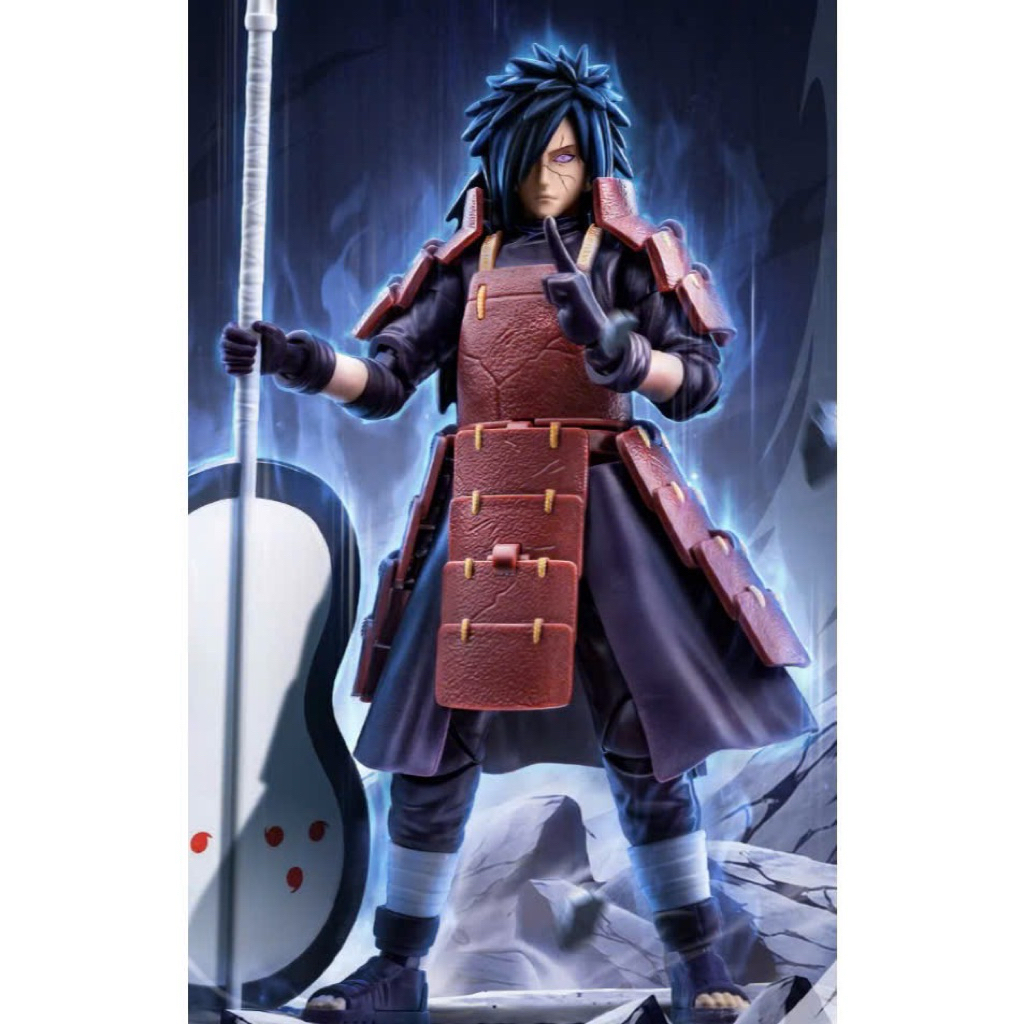 Mô Hình Naruto - Uchiha Madara Reaninmation Model Kit Figure Chính Hãng Blokees