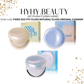 Phấn nước, Cushion che phủ FWEE Cover Foundation, Glass Original Cushion, Glass Natural Cushion