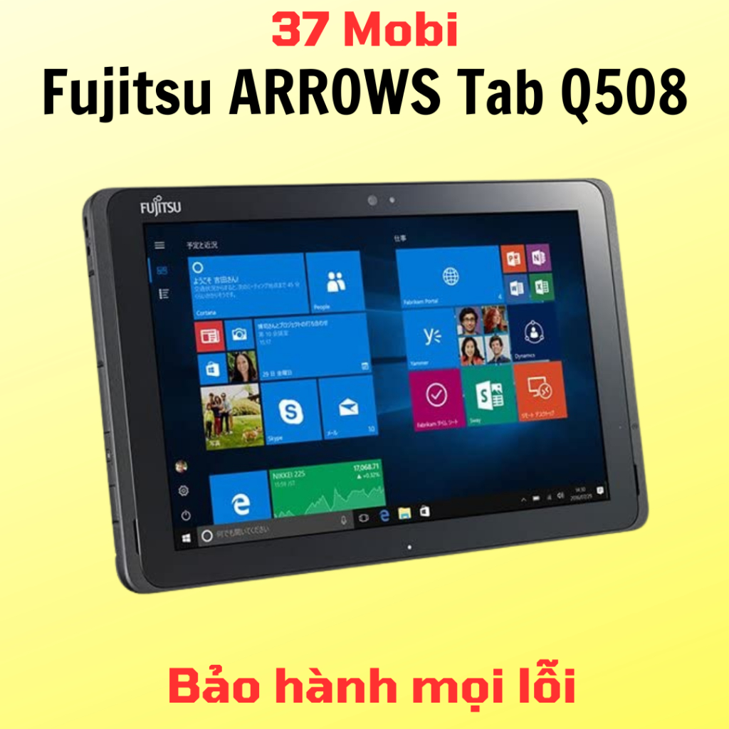 Máy tính bảng Fujitsu ARROWS Tab Q508 - Window10 intel Atom