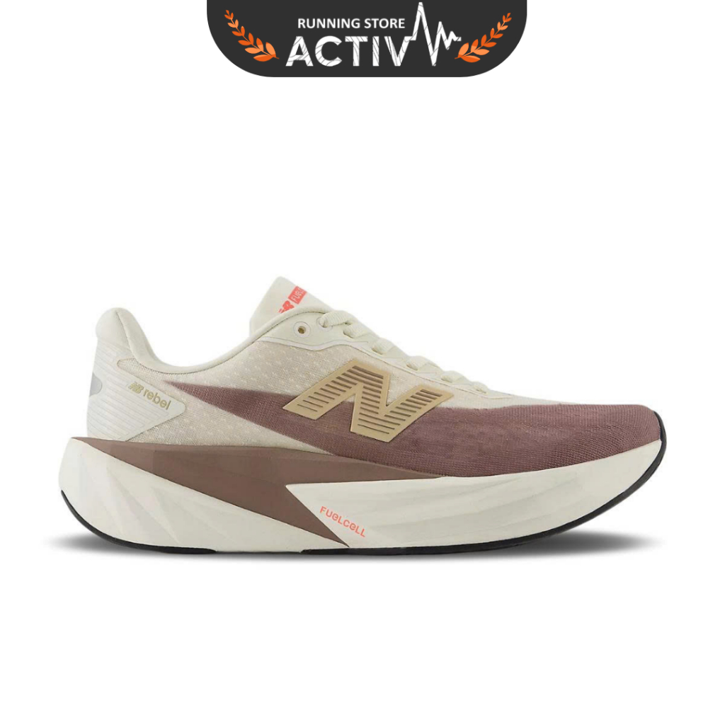 Giày Chạy Bộ Nam New Balance FuelCell Rebel V5 - Angora/Earth Shadow - 44