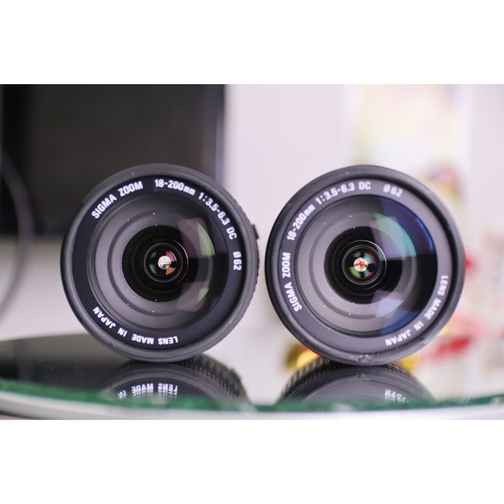 Lens canon Sigma 18-200mm f/3.5-6.3 DC for Canon efs- crop 98% - bảo hành 1 tháng - Ống kính Canon EF