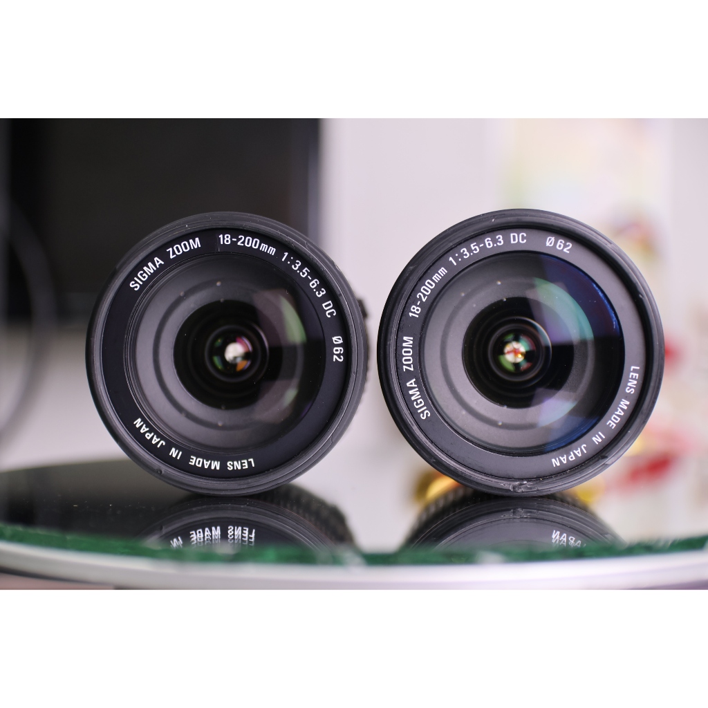Lens canon Sigma 18-200mm f/3.5-6.3 DC for Canon efs- crop 98% - bảo hành 1 tháng - Ống kính Canon EF