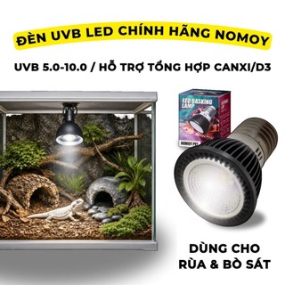 Đèn UVB LED Bò Sát Nomoy Pet 3W – Chính Hãng – UVB 5.0 & 10.0 – Cho Rồng Úc, Iguana, Rùa Cạn, Tắc Kè