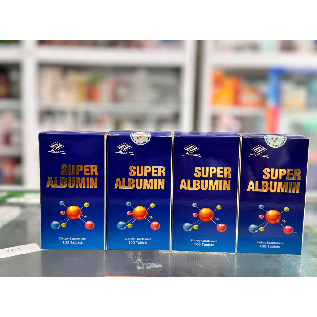 Viên uống SUPER ALBUMIN giúp tăng cường miễn dịch (100 viên )