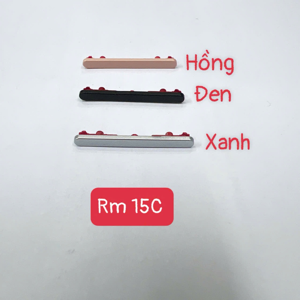 Nút nhựa ngoài xiaomi redmi 15c nút volume điều chỉnh tăng giảm âm lượng xiaomi redmi 15c 2508CRN2BE