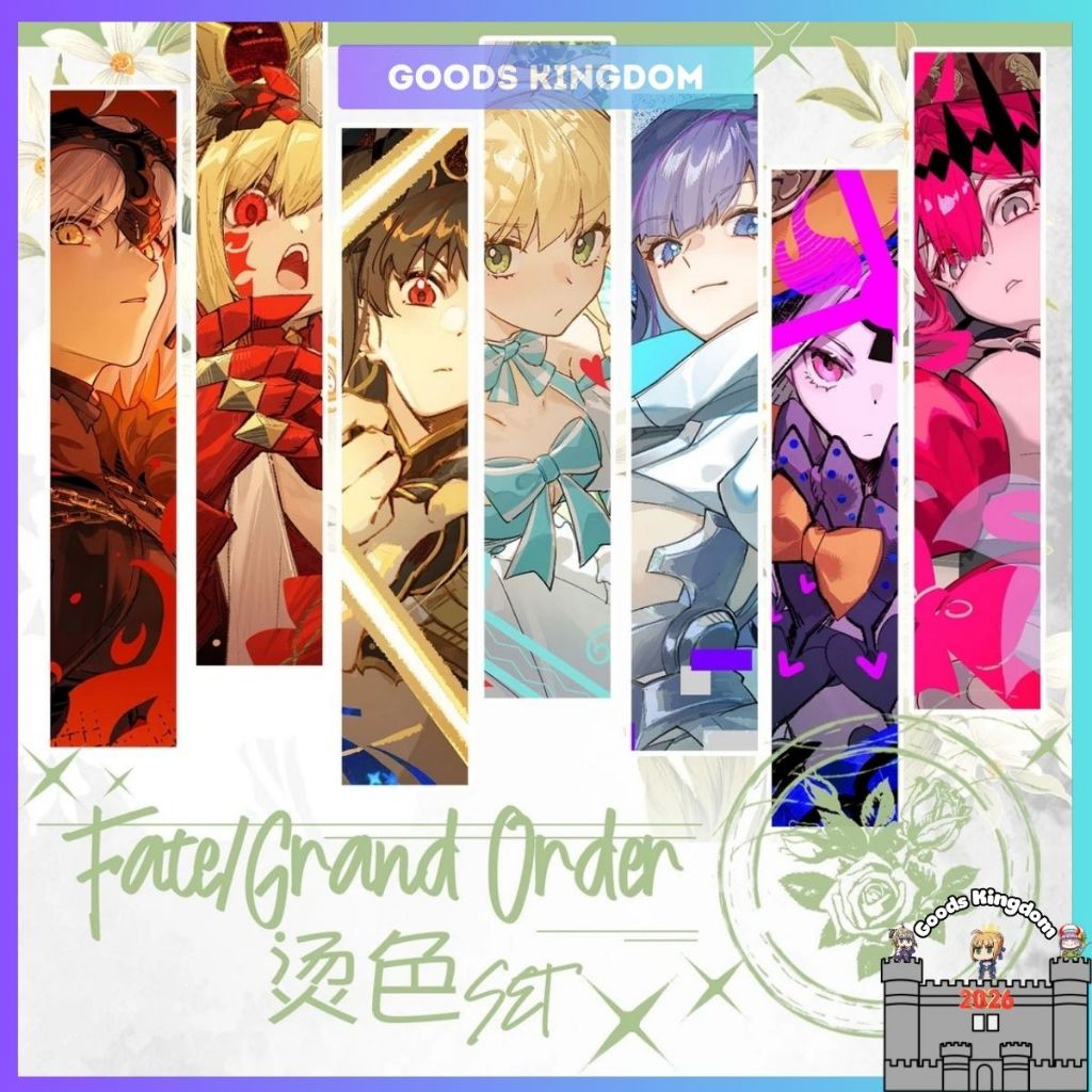 Thẻ sưu tầm dạng tem Fate/Grand Order - FGO Hot stamps set