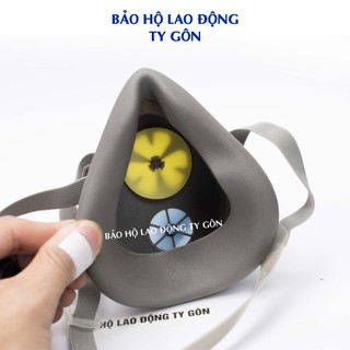 Mặt nạ chống bụi 3M 3200 - tặng kèm bông lọc và nắp lọc