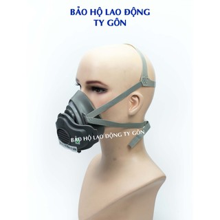 Mặt nạ chống bụi 3M 3200 - tặng kèm bông lọc và nắp lọc