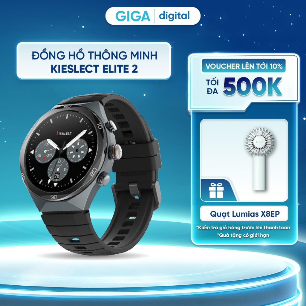 Đồng hồ thông minh Kieslect AI Elite2  - Màn hình LTPO AMOLED 1.46 inch - Tích hợp trợ lý ChatGPT - Pin 500mAh | BigBuy360 - bigbuy360.vn