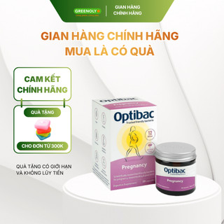 Optibac Viên Uống Pregnancy Probiotics Bổ Sung Lợi Khuẩn Cho Mẹ Bầu 30 Viên