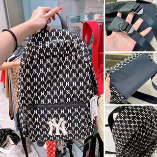 Balo MLB NY Hàn Quốc Monogram Backpack Full Tag Code