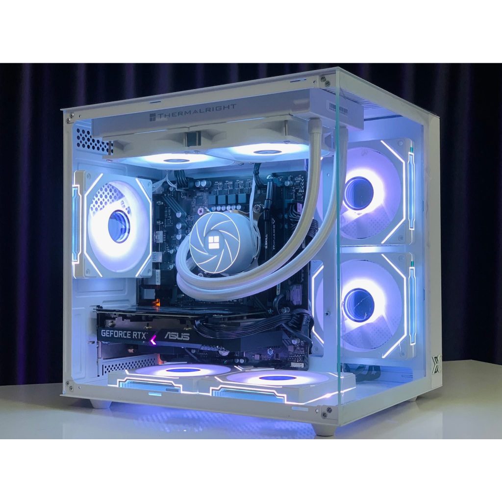PC Gaming i7 13700F RTX 3060Ti RAM 32GB SSD 512GB Máy Tính Để Bàn Chơi Game Livestream Đồ Họa Cao Cấ