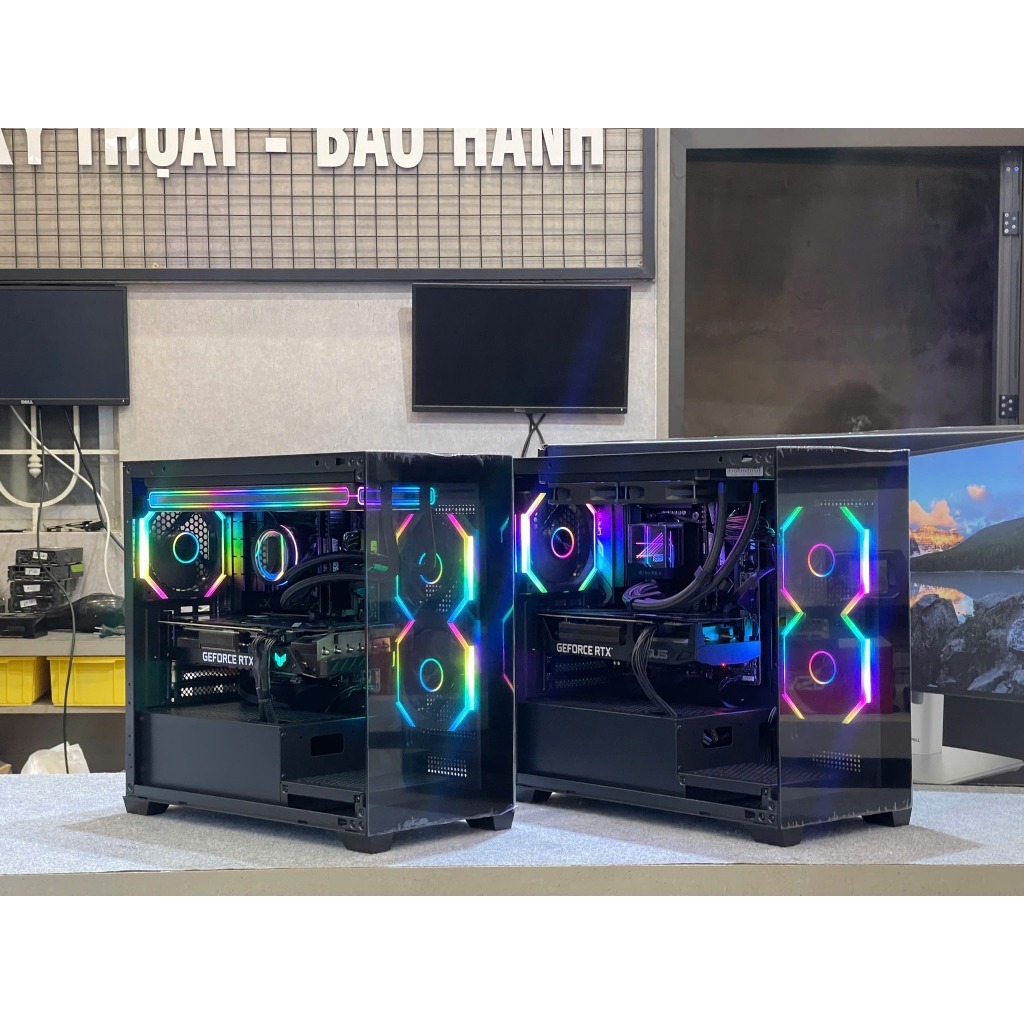 (MỚI 100%) PC Gaming i7 12700F RTX 5060Ti RAM 32GB SSD 512GB Máy Tính Để Bàn Chơi Game Livestream Đồ