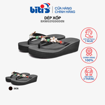 Dép xốp Nữ Biti's BXW029200DEN - màu đen - size35 đến 39
