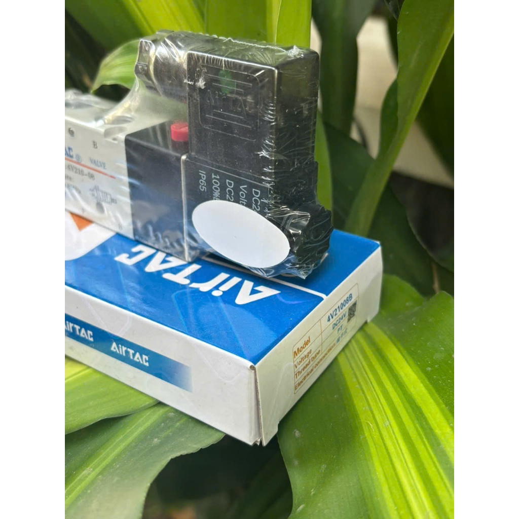 ATS_van điện từ AIRTAC 4V210-08 VÀ cuận coil điện Chính hãng