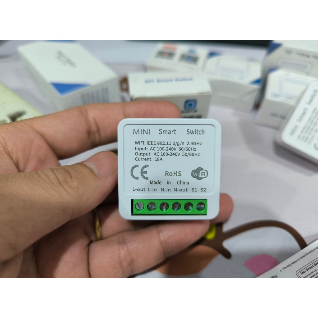 Công Tắc WiFi Thông Minh 16A (Ứng dụng CozyLife)