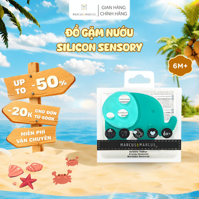Đồ Gặm Nướu Silicon Cho Bé Sensory Marcus & Marcus, Từ 6 Tháng - Ollie