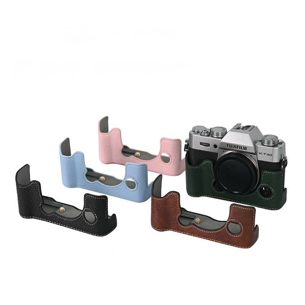 Halfcase cho FUJIFILM XT10 XT20 XT30 XT30 II ,ốp da bảo vệ máy ảnh FUJIFILM XT10 XT20 XT30 XT30 II