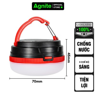 Đèn Cắm Trại, Đèn Sử Dụng Ngoài Trời Picnic Dã Ngoại Trekking Chống Nước Tiện Lợi Nhỏ Gọn