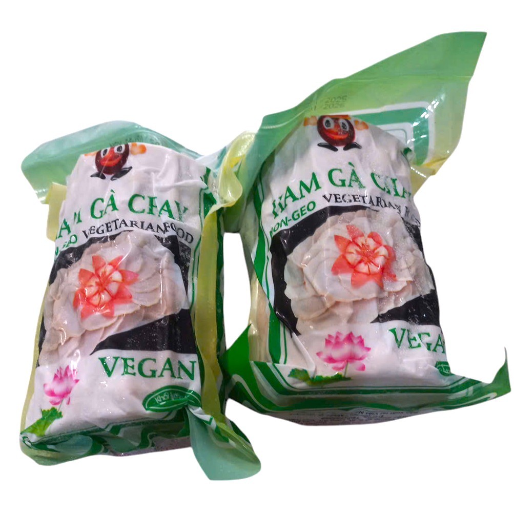 Ham gà chay Hương Vị 500g (HÀNG LẠNH) - Thực phẩm chay Thiện Tâm