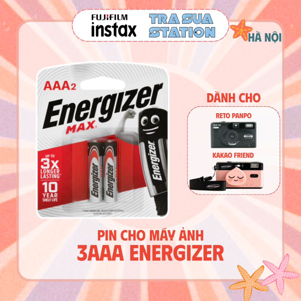 PIN 3AAA - Bộ 2 viên (dành cho máy film Kodak M35, M38)