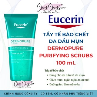 Tẩy tế bào chết eucerin proacne scrub 100ml giúp ngăn ngừa mụn, làm sạch da