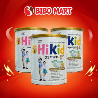 Combo 3 Lon Sữa Dê Hikid Cho Bé Từ 1 - 9 Tuổi Hỗ Trợ Tiêu Hóa (Giao ngẫu nhiên 600/750g) - Bibo Mart