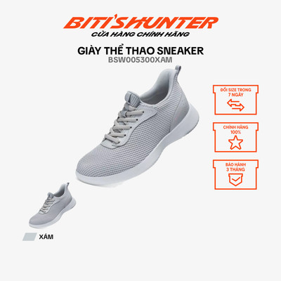 Giày Thể Thao sneaker Nữ Biti's BSW005300XAM (Xám)